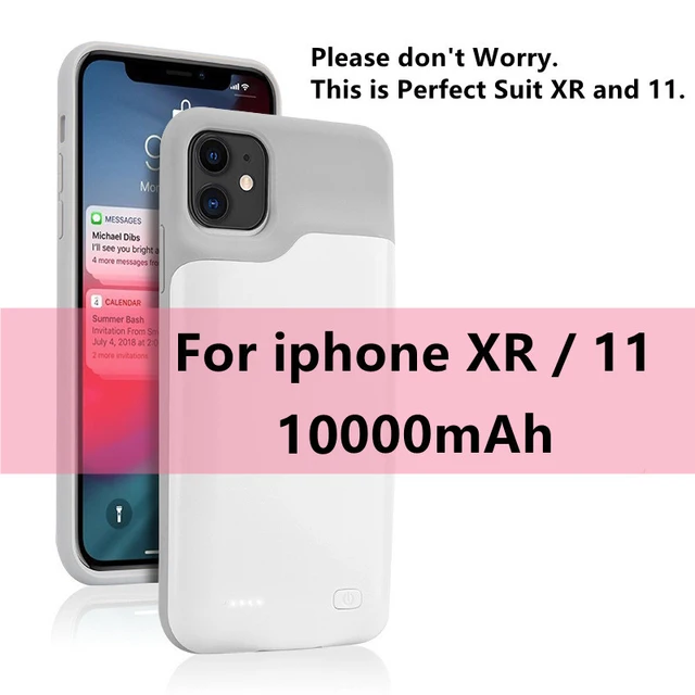 mah Battery Charger Case For Iphone 11 12 Pro Max For Iphone 5s 5 Se 5c 6 6s 7 8 Plus X Xr Xs Max Power Bank Charging Cover Battery Charger Cases Aliexpress