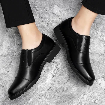 

oxford high sneakers 2020 basso formal loafers mens casual large leather summer winter slip autumn men on man Male for style de