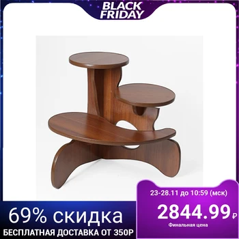 

Flower shelf "Bagheera", color tavolato walnut