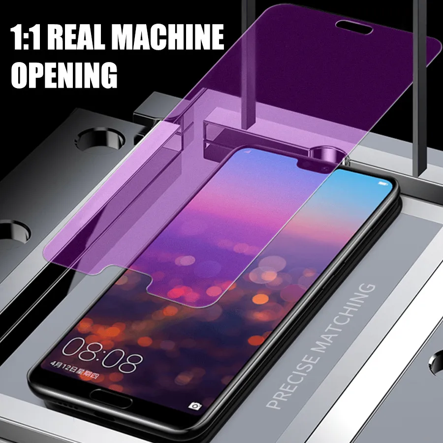 Матовое закаленное стекло с защитой от синего света для Huawei Honor 20 Pro 9X 8X View P20