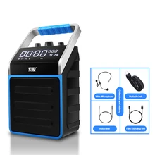 SOAIY S28, беспроводные Bluetooth колонки, для улицы, вечерние, гид по продажам, продвижение музыки, 3D стерео часы, светодиодный, TF, портативный сабвуфер