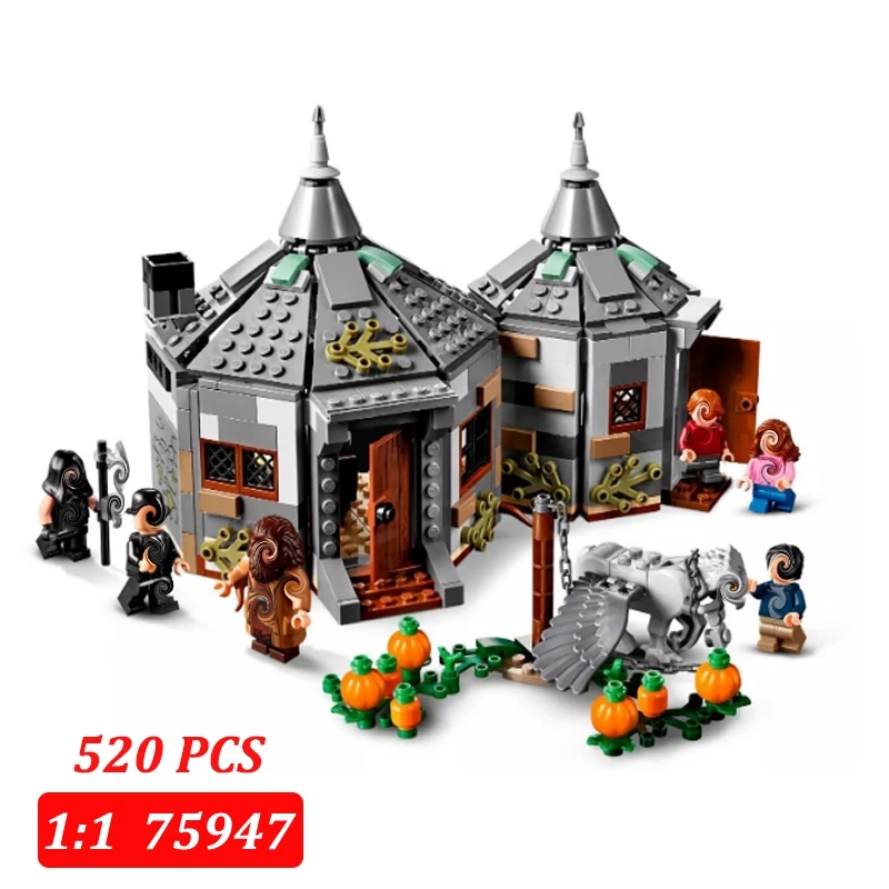 

Bela 11343 Hagrid Hut Buckbeak Rescue Magic World Great Hall Lepinblocks Movie Toy Christmas Gift Fit Legoinglys 75947 harri