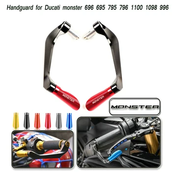 

7/8"(22mm) Motorcycle Brake Handguard Clutch Lever Guard Protector Escape Handlebar for Ducati monster 696 695 795 796 1100 1098