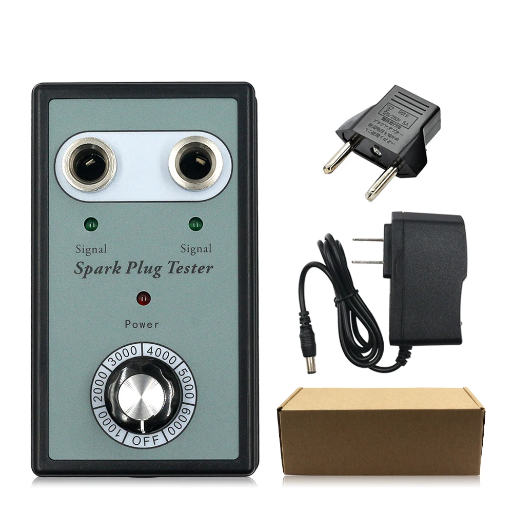 Spark Plug Tester 12V In-Line Wire Ignition Plug Analyzer Spark Tester Pen Test Car Engine Auto Diagnostic Tool spark plug tester
