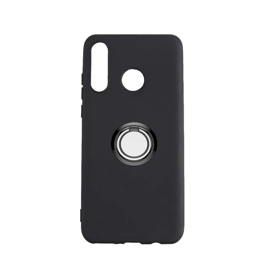 For Tecno Spark 3 4 Air Back Ring Holder Bracket Phone Case Cover Phone TPU Soft Silicone Tecno Camon X 12 Pro POP 1S CA7 CA8