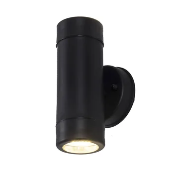 

Black Up and Down Wall Sconces Led Lamp Exterior IP65 Porch Lamps for Corridor Yard Outdoor Decor Lighting Fixtures GU10 Bulb