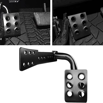 

Steel Dead Pedal Left Side Foot Rest for Jeep Wrangler JK Unlimited 2007-2018 Rubicon Sahara x Off Road Sport Accessories