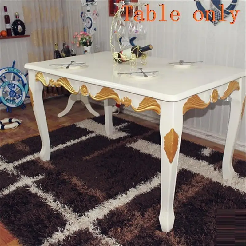 Sala De Jantar Yemek Masasi Marmol Dinning A Langer Set Redonda Pliante деревянный европейский стол Mesa Comedor Tablo обеденный стол