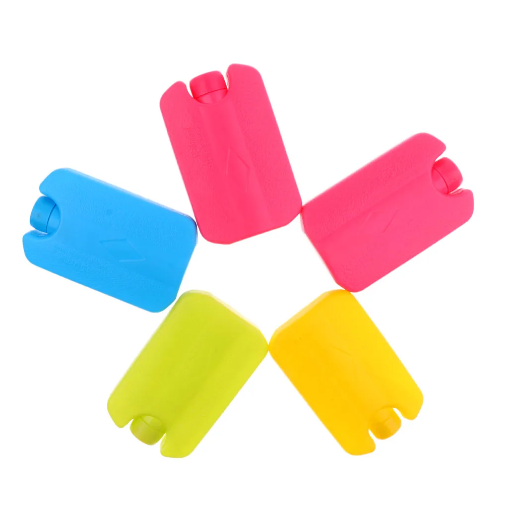 5pcs Reusable Cool Packs Cooler Bag Cooling Elements For Cool Boxes And