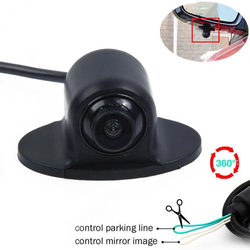 

New 648 x 488 Car Rear Front Side View Backup Camera w/ 6m Video Cable
