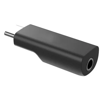 

Camera Plastic Black External Portable Converter USB-C To 3.5mm Microphone Adapter Audio Travel Professional For DJI OSMO Pocket
