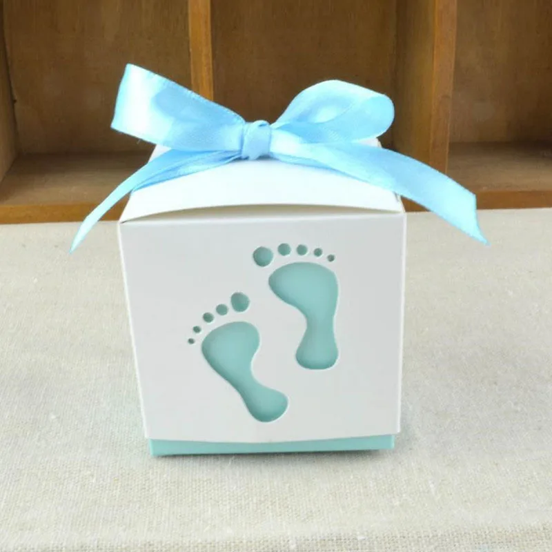 

Wedding Gift Box Weddings Baby showers Christmas Present Feet Shape Party Baby Chocolate Cake