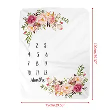 Детское фланелевое одеяло для маленьких детей, милый фон для фотосъемки новорожденных, 72XC