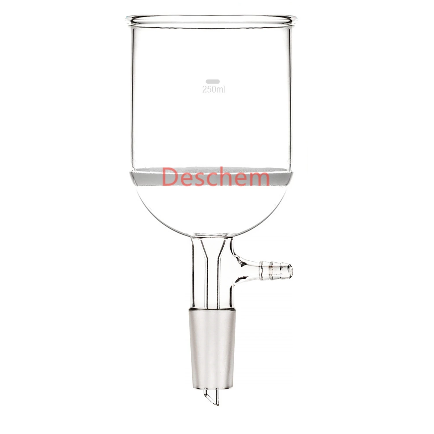 250ml 24/40 Lab Glass Buchner Filtration Funnel Core Coarse Filter 10mm Vacuum Hose Adapter Büchner | Канцтовары для офиса и