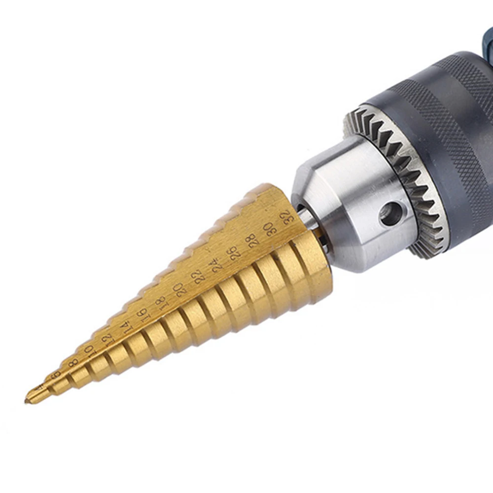 3pcs Hexagon Handle Spiral Stepped Drill Pagoda Drill Bit Hole Multi-purpose Reamer Plate Iron Aluminum PlateDrilling 12mm 3pcs Hexagon Handle Spiral Stepped Drill Pagoda Drill Bit Hole Multi-purpose Reamer Plate Iron Aluminum PlateDrilling 12mm