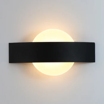 

Modern Simplicity Acrylic LED 110V 220V wall lamp indoor bedroom bedside living room lighting fixture corridor loft child sconce