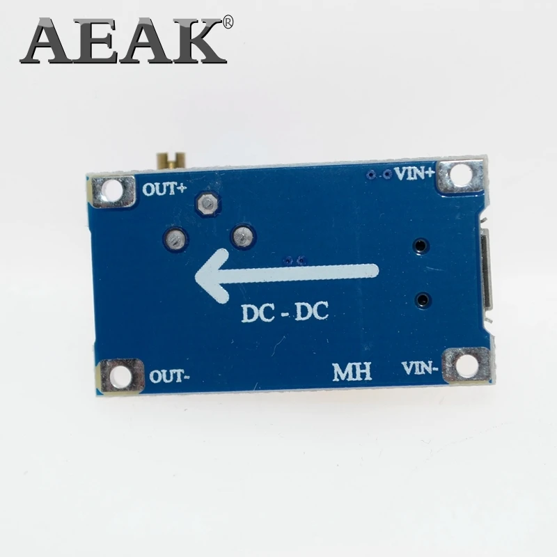 AEAK MT3608 DC регулируемый Повышающий Модуль 2А с MICRO USB 2в 24в до 5В 9В 12В 28В LM2577|step up|5v to