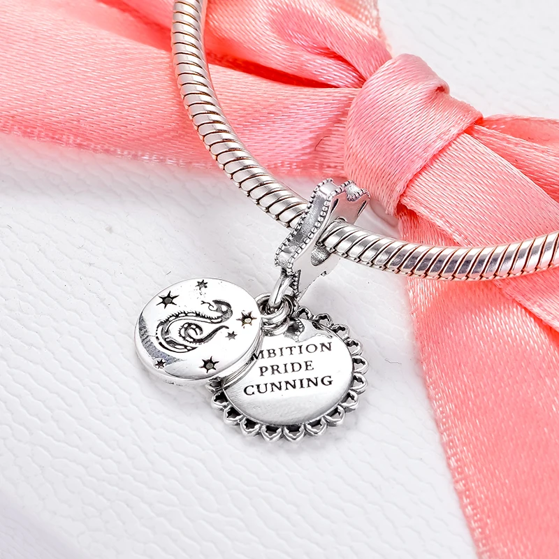 CKK подходит для браслета Pandora Ambition Pride хитрые Висячие Подвески для изготовления украшений Серебро 925 оригинальные бусины