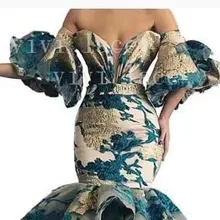 Ja001#7 ярдов/партия зеленая смесь золотой жаккард хорошего качества для распиловки свадебное платье/вечерние