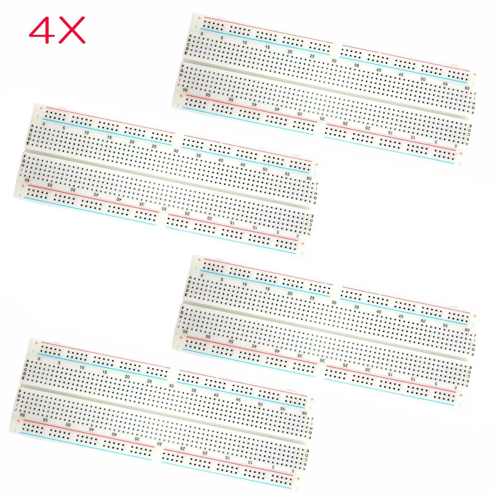(MB-102) макет 4 шт. MB-102 830 Точка Прототип PCB печатную плату 16 5x5 5x0 85 см Лидер продаж |