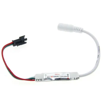 

CLAITE DC 5V WS2812 12V 14 Key WS2811 RF For RGB LED Light Strip Wireless Remote Mini Controller