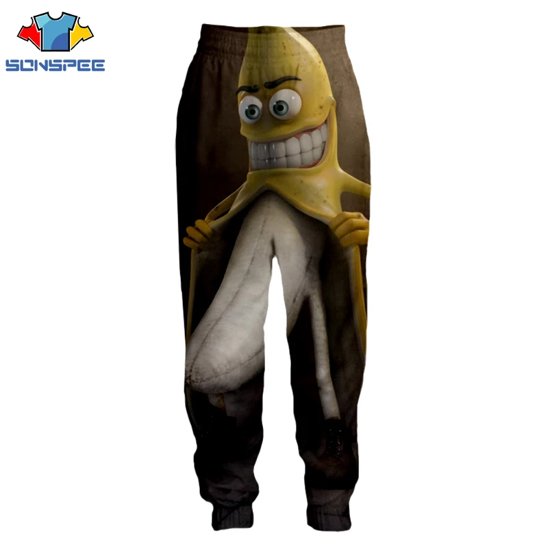 Мужские спортивные брюки SONSPEE компрессионные Connotation с 3D рисунком для бега на