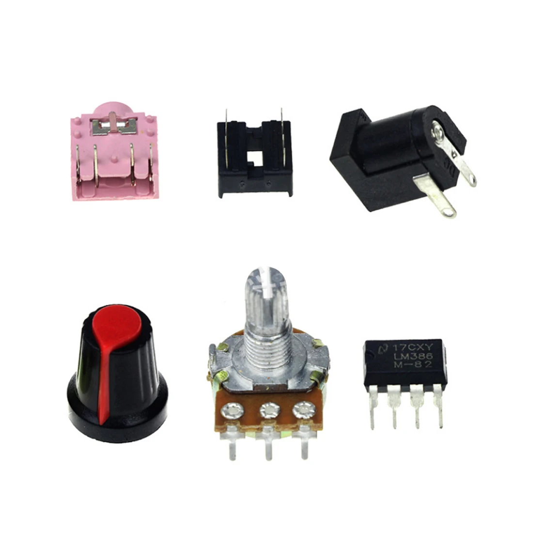 Умный электронный DIY комплект LM386 супер мини аудио усилитель DIY набор Trousse LM386 Amplificador плата модуля 3-12 В