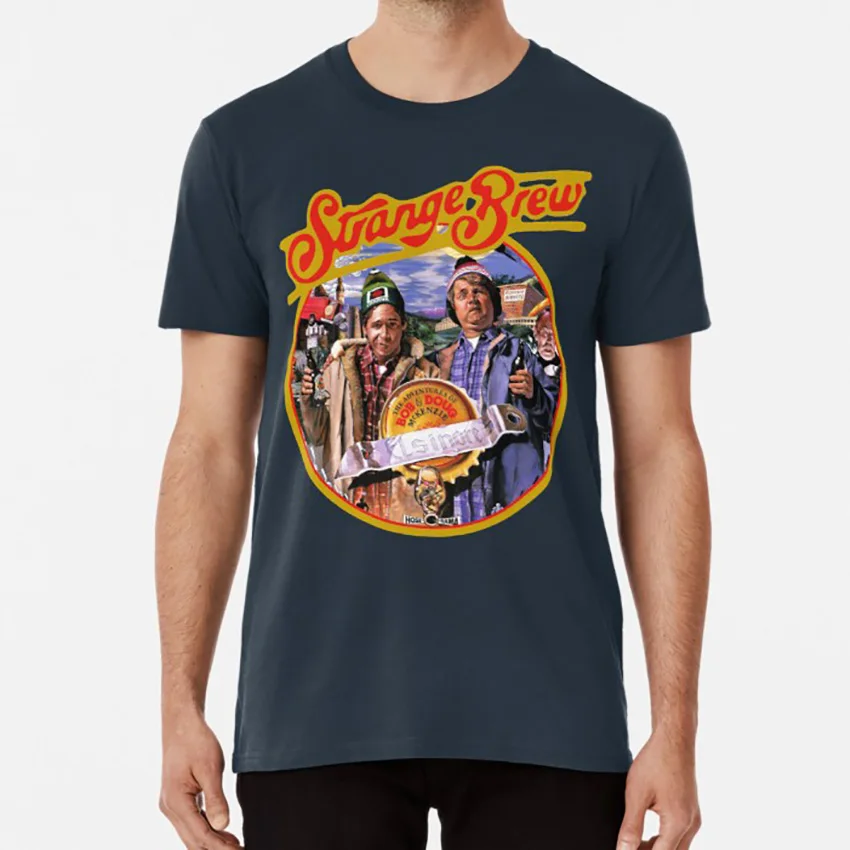 Strange Brew T Shirt Strange Brew Strangebrew Strange Brew The Adventures Of Bob Doug Mckenzie Dave Thomas Rick Moranis Aliexpress