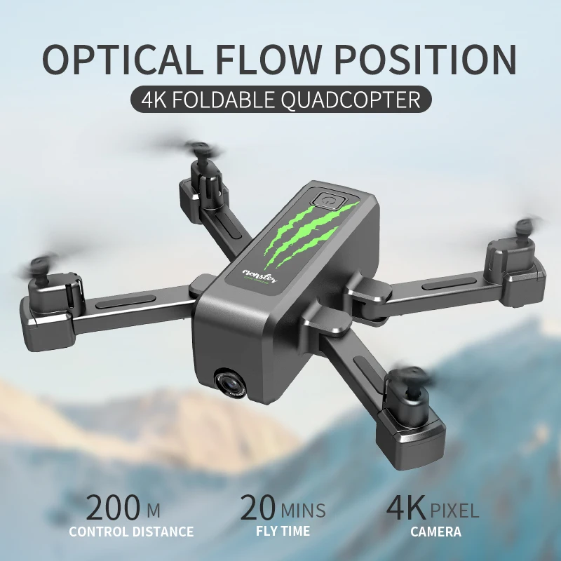 Дрон 4k HD широкоугольная камера 1080p wifi FPV высота может держать Плавание в течение 20