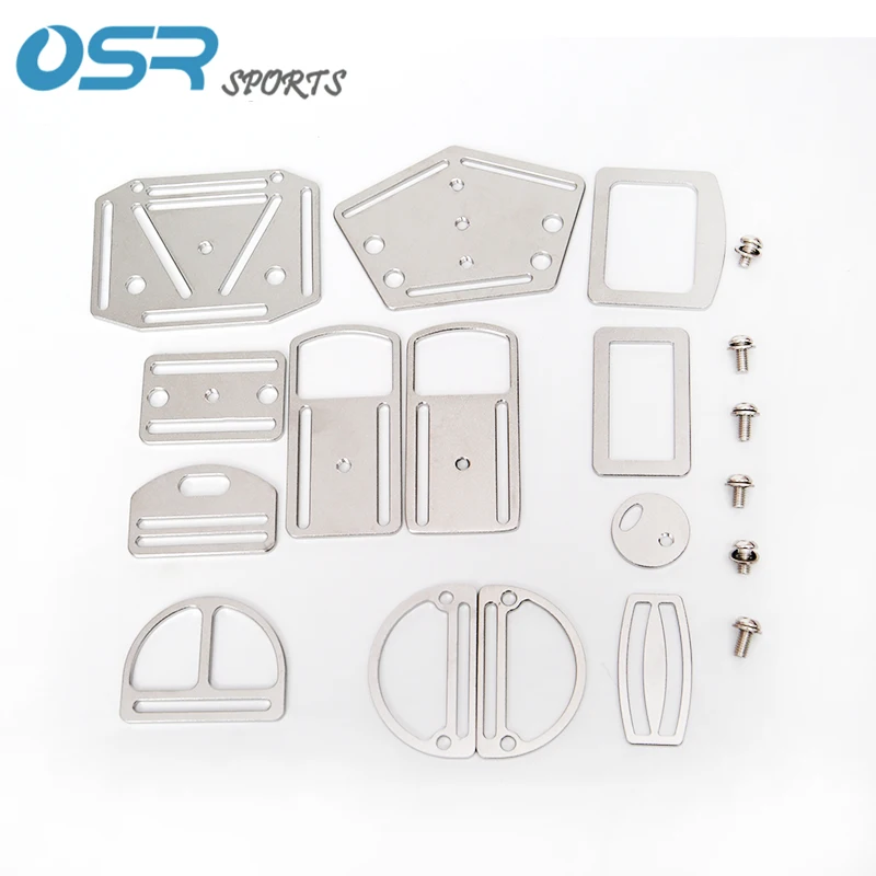 316stainlesssteelHardwaresforscubadivingsidemountBCDharnessby