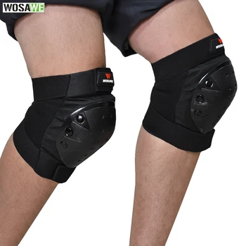 

WOSAWE Adults Motorcycles Knee Guard Motocross Racing off-road Safety Protection Gear Skating Protective Gear Knee Pads