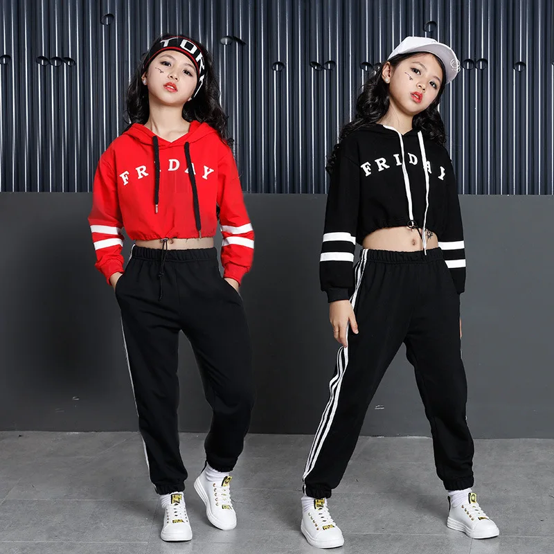 dance crop top hoodie