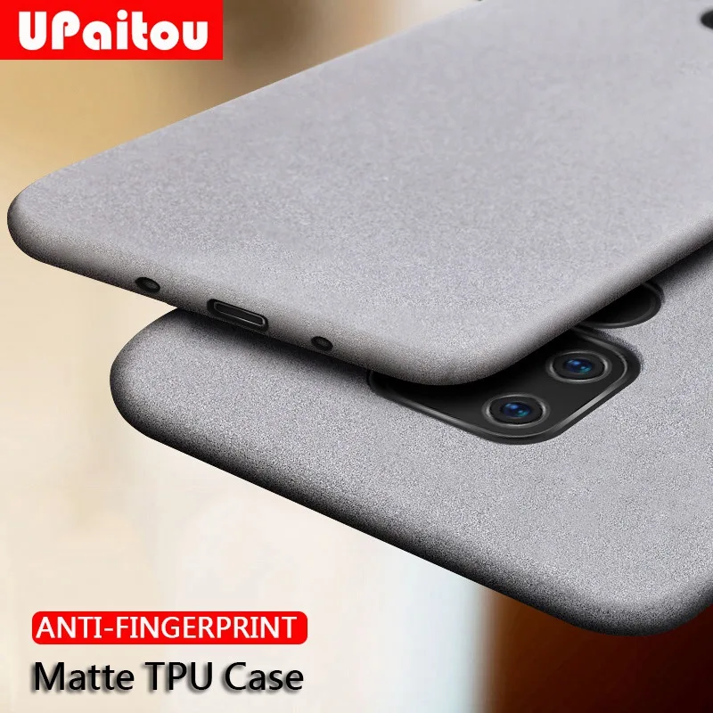 UPaitou Case for Huawei Mate 30 20X 20 10 Mate20 P30 P20 P10 Plus Pro Lite Anti Fingerprint Soft Matte Ultra Slim TPU |