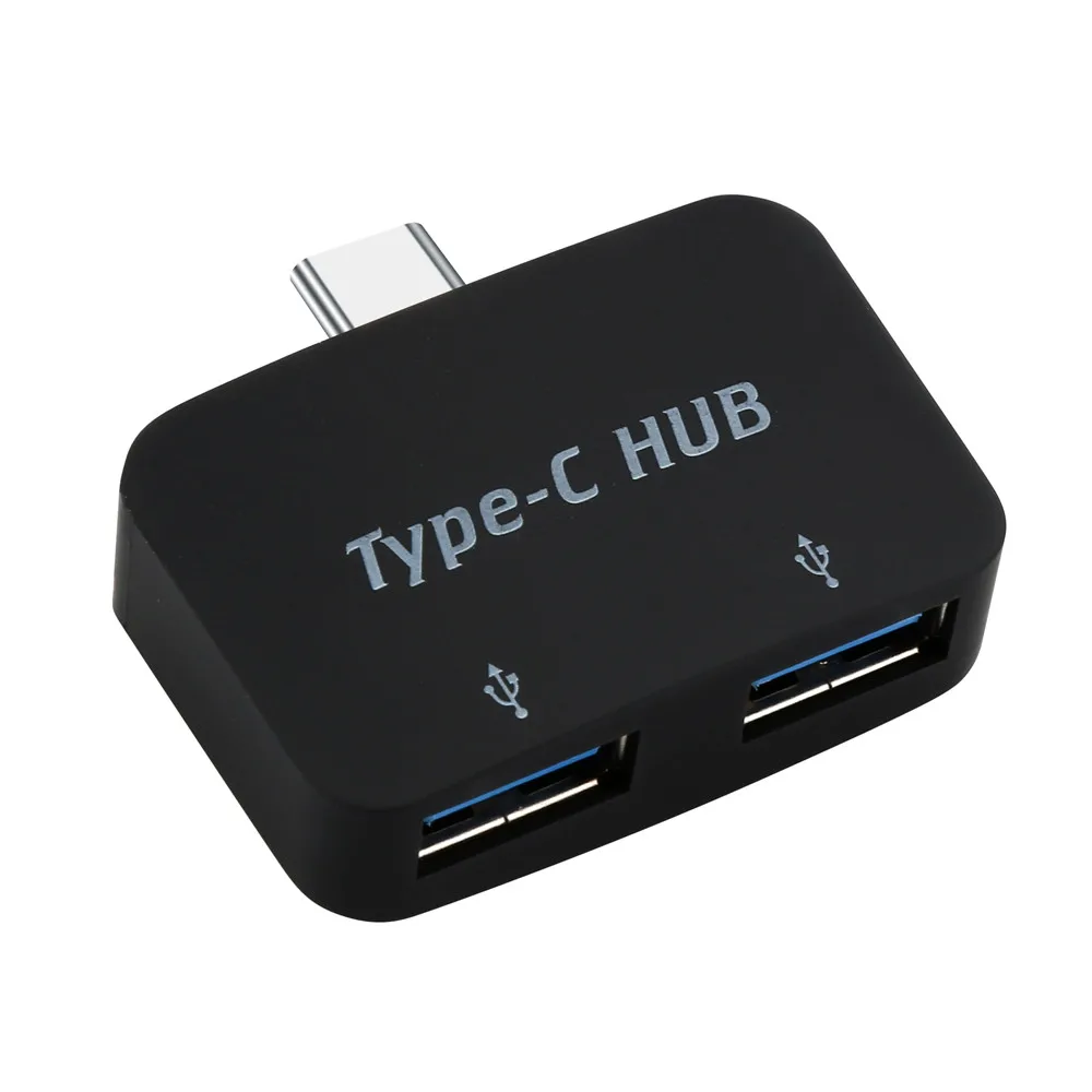 Ouhaobin Тип с разъемами типа C и USB 3,0 2-Порты и разъёмы разветвитель адаптер для использования на ходу для samsung S9 для u диск для MP3 для клавиатуры Аксессуары для мобильных телефонов