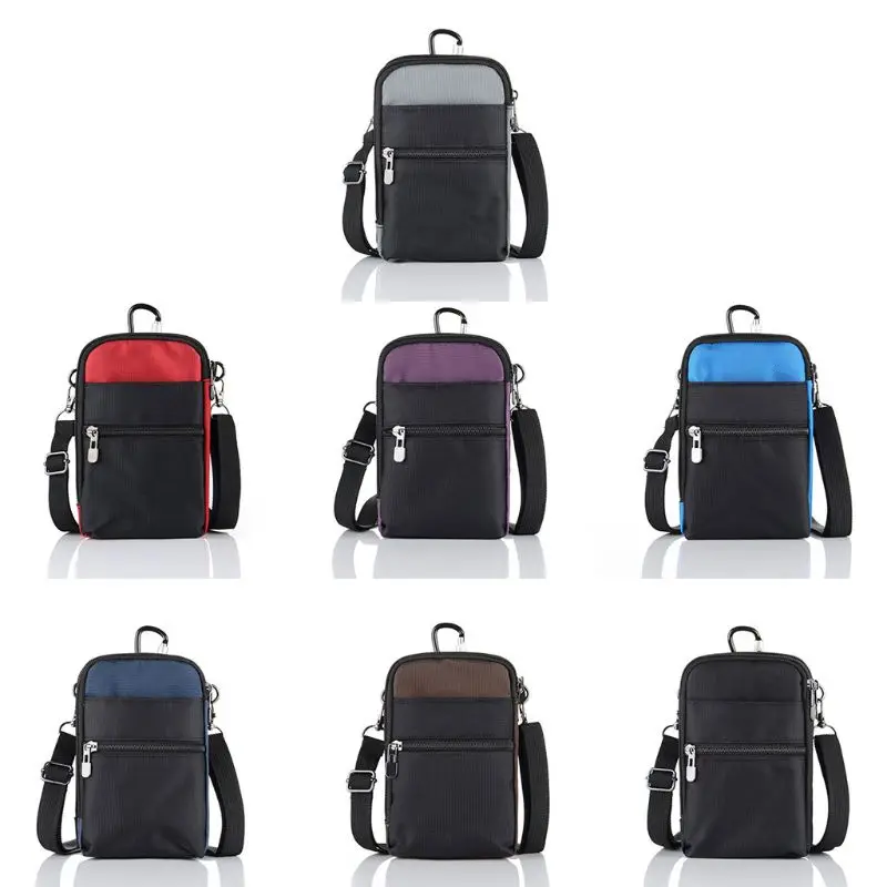 

Men RFID Shoulder Bag Nylon Satchel Casual Hanging Crossbody Bags