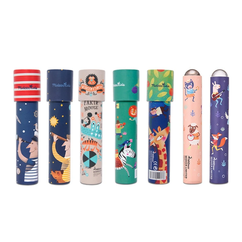 

Kaleidoscope Educational toy Montessori Colorful Cartoon Animal Educational Toys Magic Toys Geometric Pattern Kids Toys