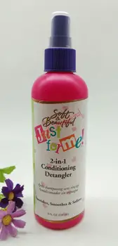 

just for me 2-in-1 conditioning detangler spray 8oz/236ml