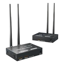 

200M Wireless HDMI Extender 2.4G/5G 1080P WiFi HDMI extender wireless Transmitter Receiver kit TCP/IP support With Loop-out IR