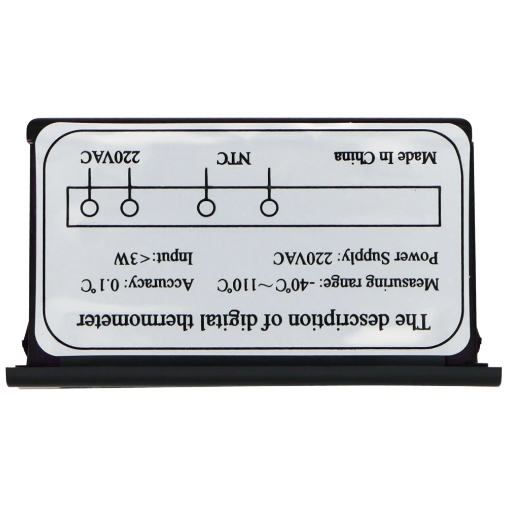 Termostato Digitale TPM-900 220V - Controller Temperatura Con Sensore E Display LED