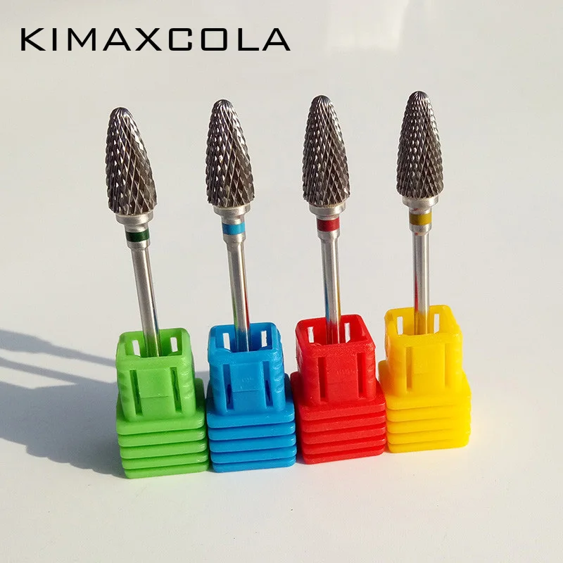Новые твердосплавные сверла KIMAXCOLA для ногтей электрическая пилка сверло грубого