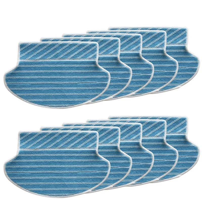 

10 Piece / Batch Robot Vacuum Cleaner Spare Parts Efficient Cleaning Cloth Mop Clothing Set For Proscenic 680T 780T 790T