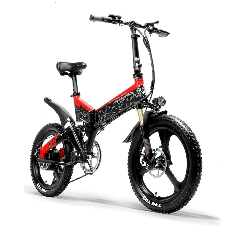 Полный производитель Shimano 7-скорость G650 Подвесной Электрический велосипед складной электрический велосипед