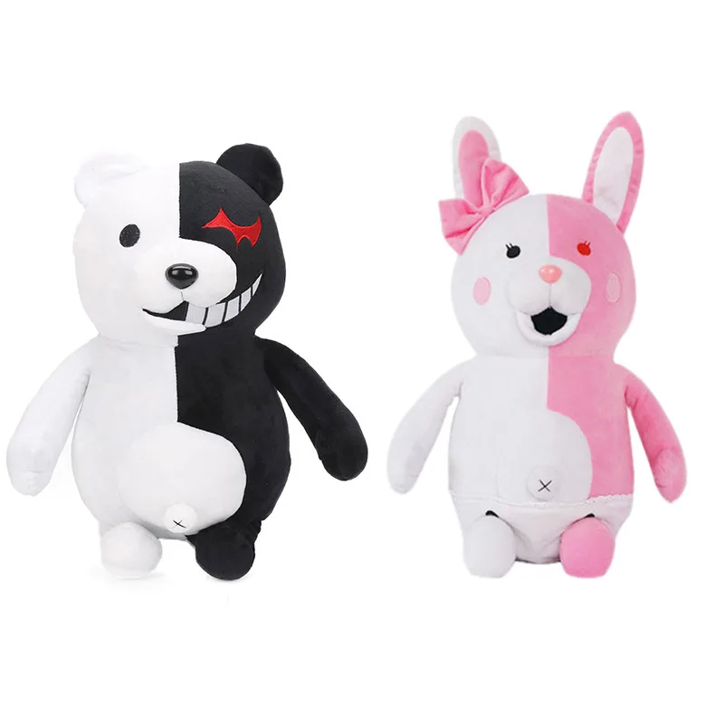 25 см ботинки для косплея данганронпа Уганда плюшевые игрушки Danganronpa2 Monokuma черный