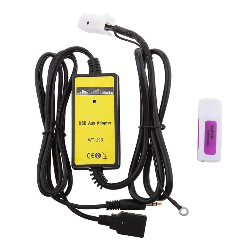 Автомобильный USB MP3 радио интерфейс Aux в адаптер для VW Beetle EOS Passat Polo T5