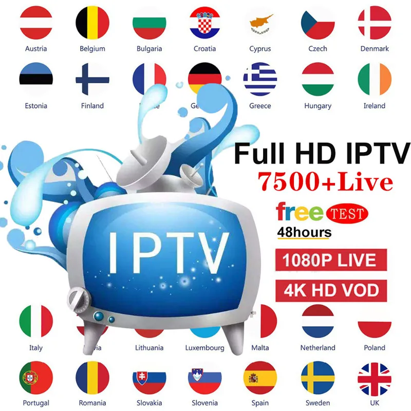 Стабильная IP tv испанская подписка 4K IP tv Франция взрослые каналы IP tv Португалия 1 год Abonnement для Smart tv Android M3U tv Box