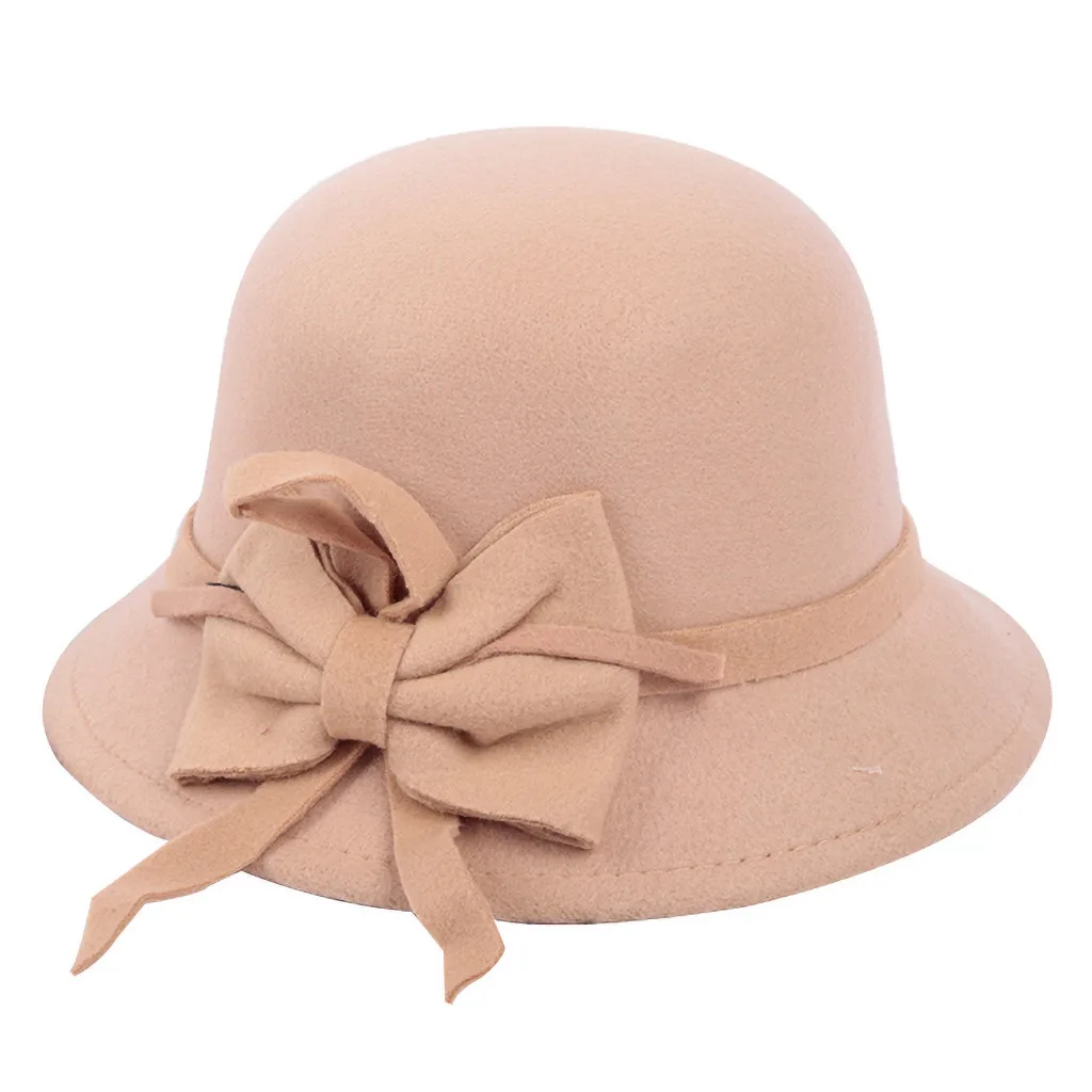 Топ шляпа женская шапка уличная бант Женская осенне-зимняя модная повседневная шляпа купол британский топ шляпа бренда Gorra mujer