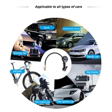 Высокая Автоматическая цифровая шиномонтажная манометр светодиодный ЖК-дисплей ночной Светильник дисплей шиномонтажный манометр для Tesla модель 3 Bmw E46 E90