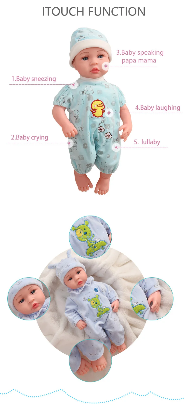 Мягкий силиконовый корпус Детские куклы bebe silicona comp плачет кукла Newborn Baby из силикона в африканском стиле кукла-младенец