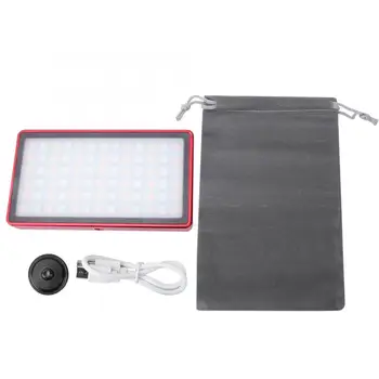 

LED Video ring light ZF-PL10A RGB 2500-7000K Dimmable Pocket LED Video Light Full Color 7 Special Effect phone light