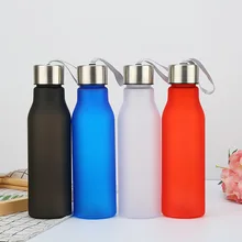 Портативная бутылка для воды, рукав для бутылки с водой, пластиковая переносная Спортивная бутылка, силиконовая крышка для чашки